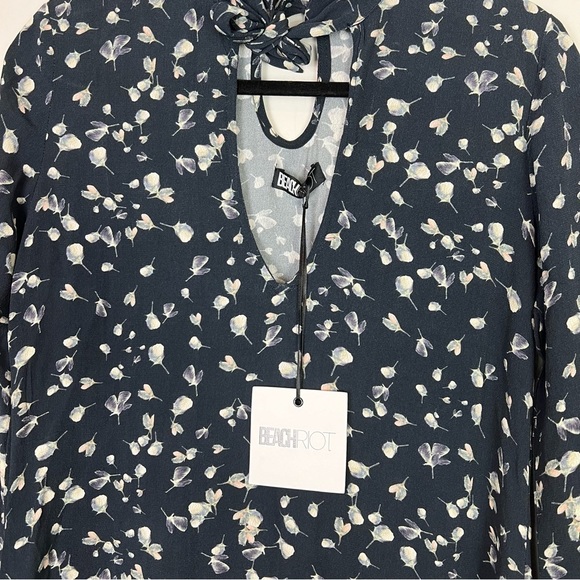 Beach Riot Mini Dress women S Revolve Beach Riot Sydney White Black Dress - Picture 11 of 11